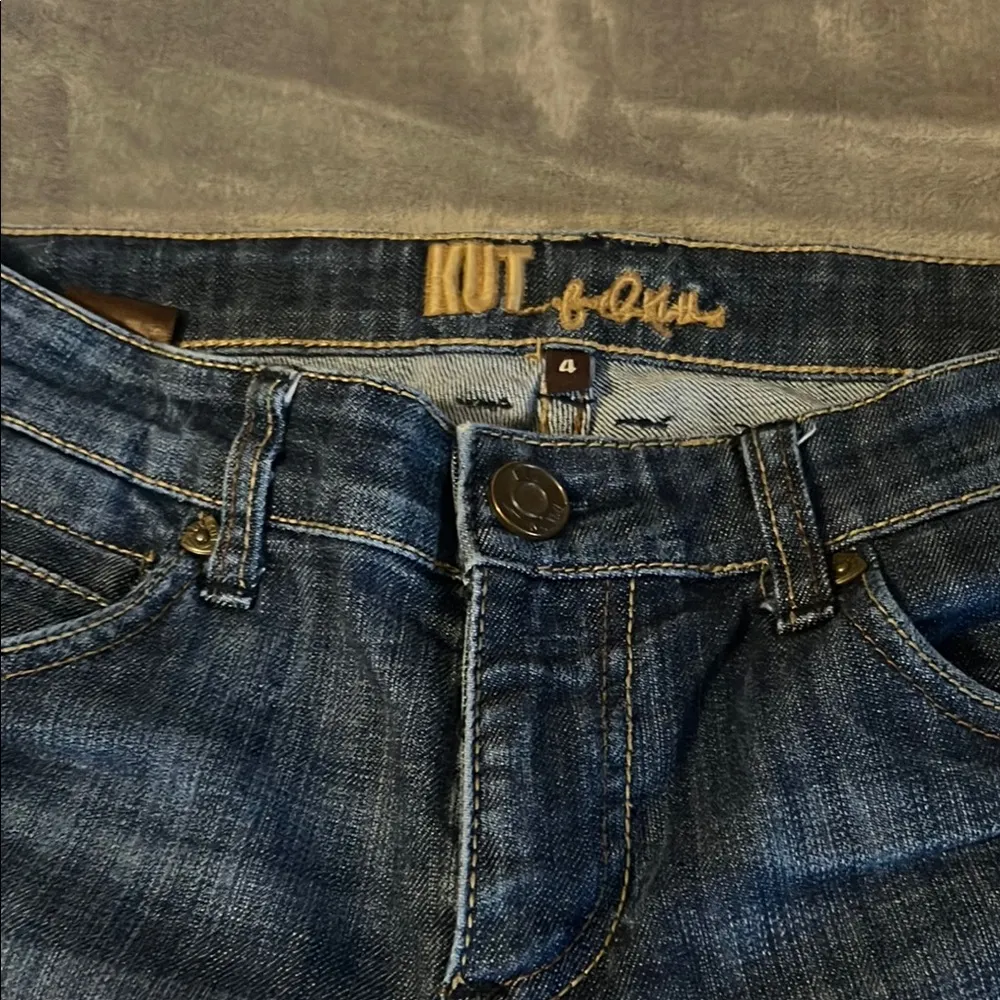 Kut from the Kloth Women's‎ Boot Cut Jeans - Dark Blue - Image 11