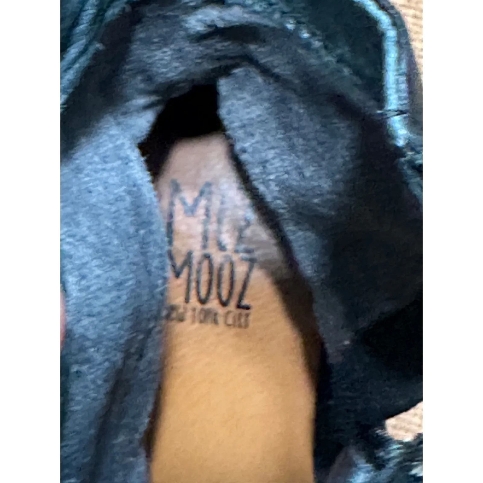 Miz Mooz Gem Dressy Boots Black Ruched Leather Size 6.5/7 US 37 EU NWOB Stylish - Image 14