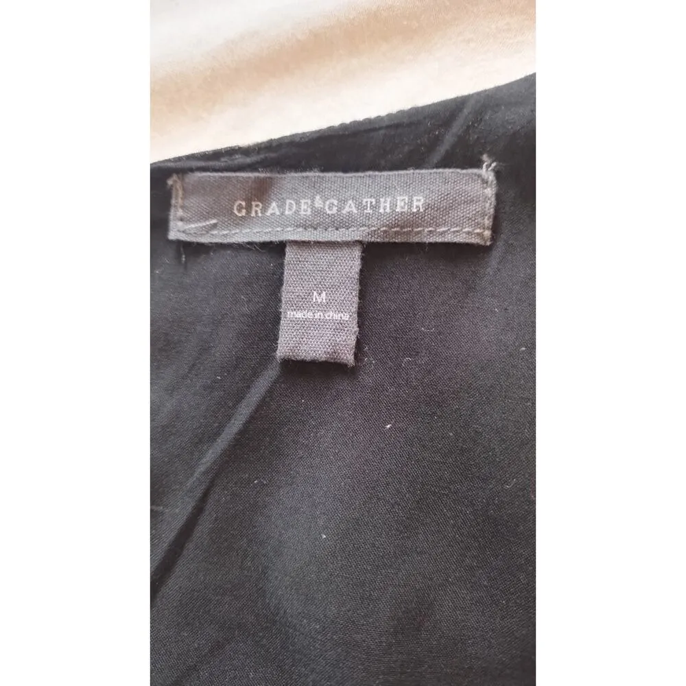 Grade & Gather Calista floral print long sleeves dress size M - Image 6