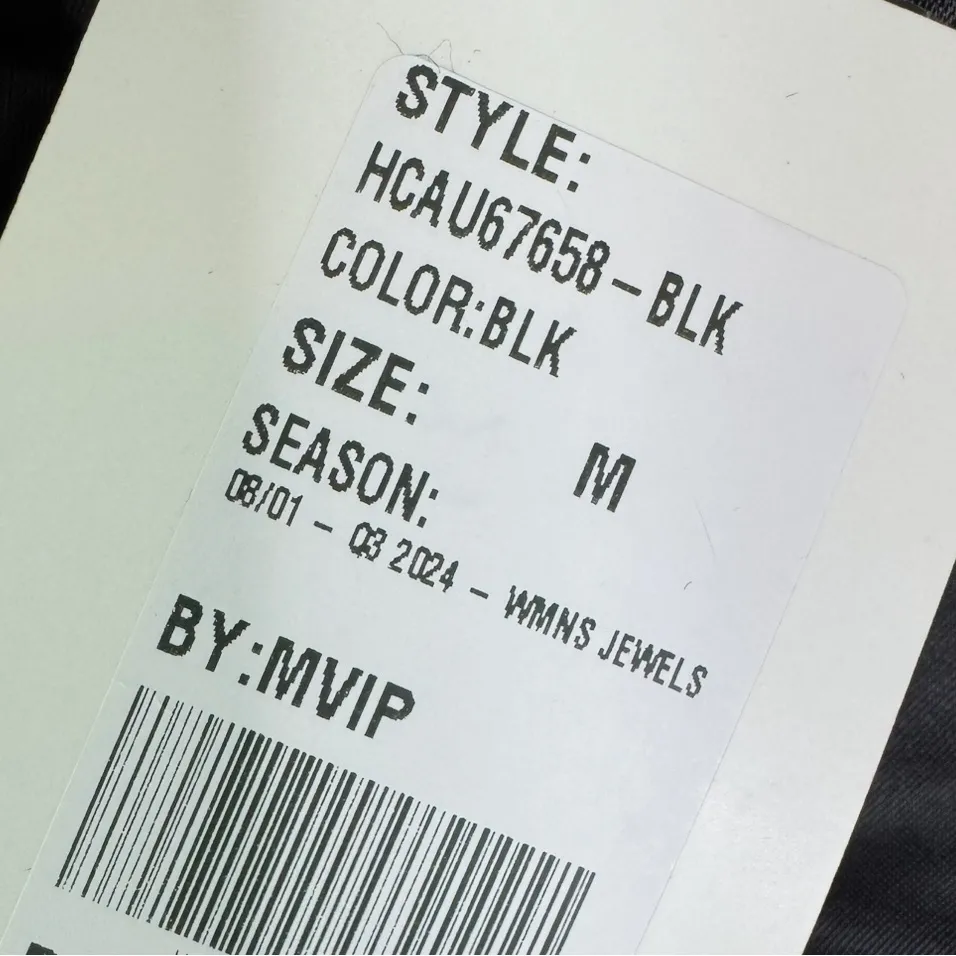 NWT Pro Standard Women's Colorado Avalanche Rhinestone Jewels Satin Jacket Sz M Black Size M - Image 14