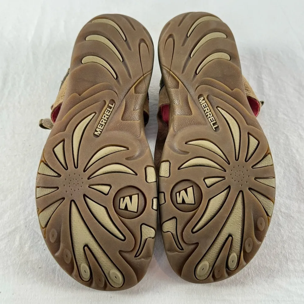 Merrill Mimosa Clove Outdoor Sandal in‎ Brown Size 10 Tan - Image 4