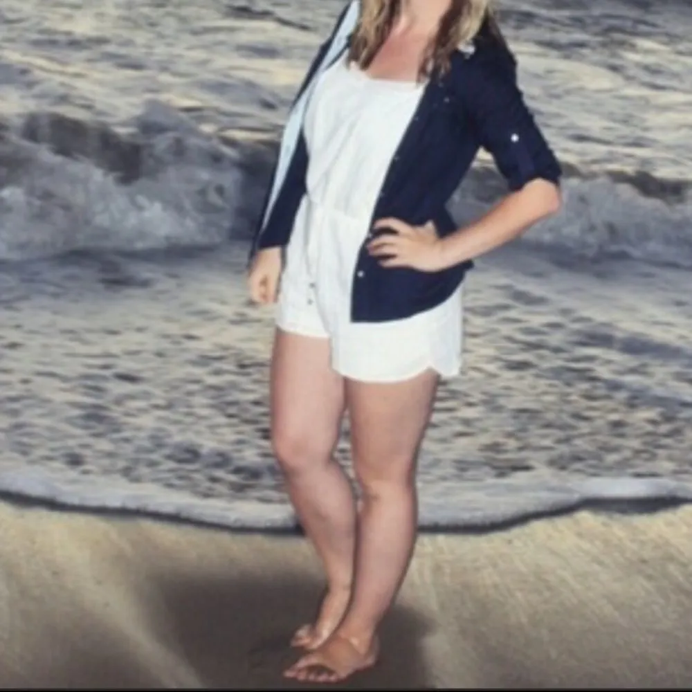 ✨ Forever 21
Women's White Lace Trimmed Cami ✨ - Image 5