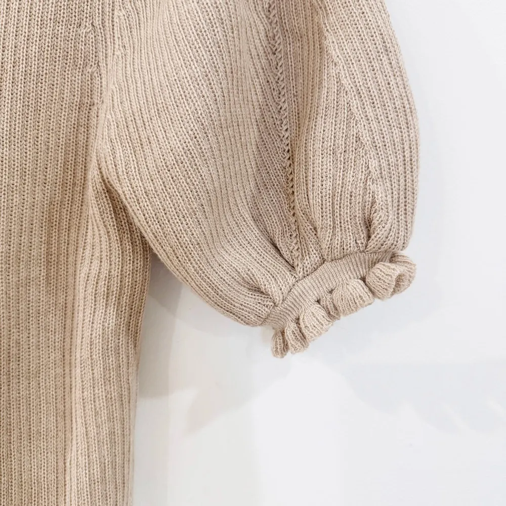 Ulla Johnson Monroe Alpaca and silk Puff Sleeve blouse NWT - Image 6