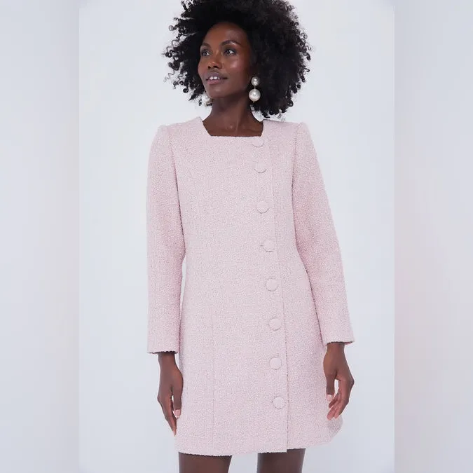 Tuckernuck  Pink Tweed Birkley Dress size large - Image 6