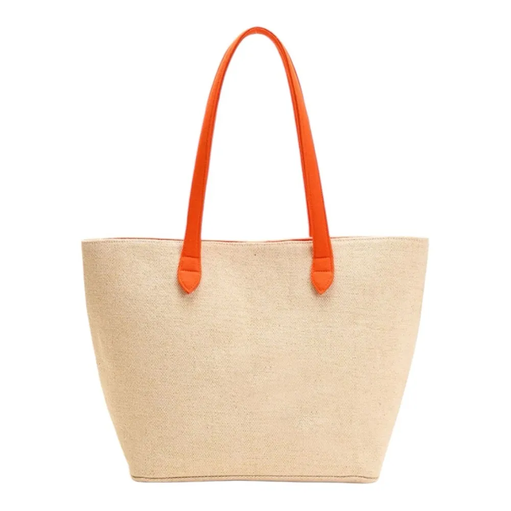 AMERICA & BEYOND PINEAPPLE EMBELLISHED TOTE Orange - Image 3