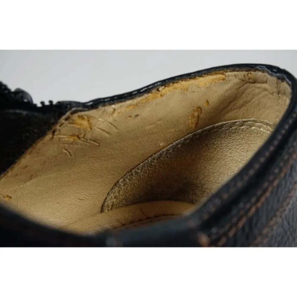 Naturalizer Deliberate Black Leather Booties Heels Pumps Size US 6.5 - Image 8