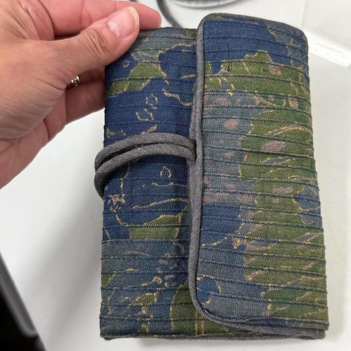 Cute Fabric‎ Wallet/Purse Blue - Image 3