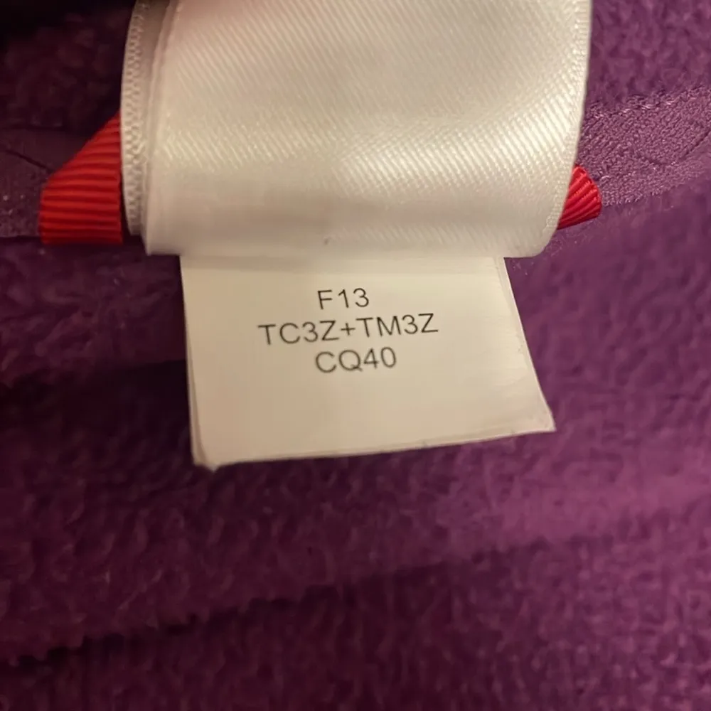 The North Face Full Zip Up Fleece Long Sleeve Purple Size XL Athleisure - Image 8