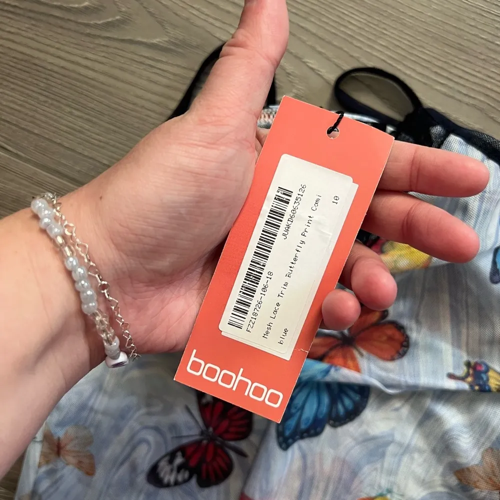 BOOHOO mesh butterfly tank - Image 3