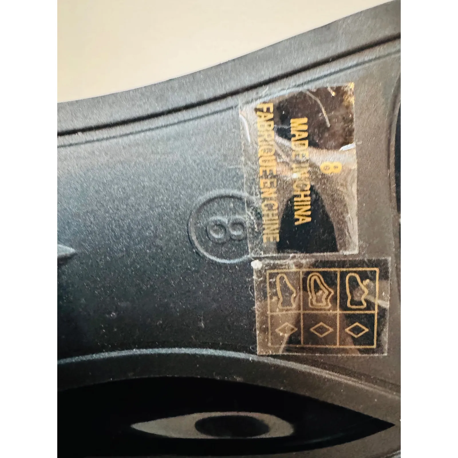 Jeffrey Campbell Showers‎ Waterproof Rain Boot (Women) 8M, Black Gloss, NWT - Image 14