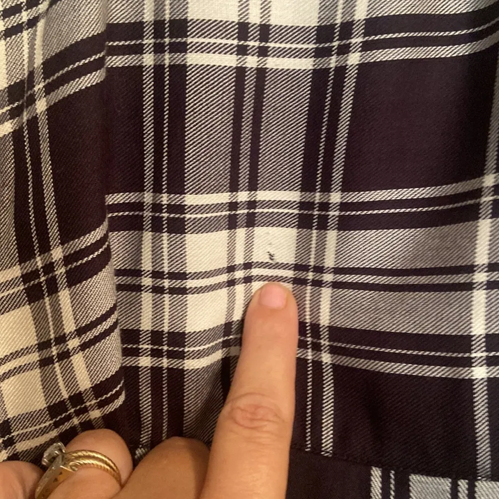 Madewell Plaid Button Down Shirt Dress - Image 6