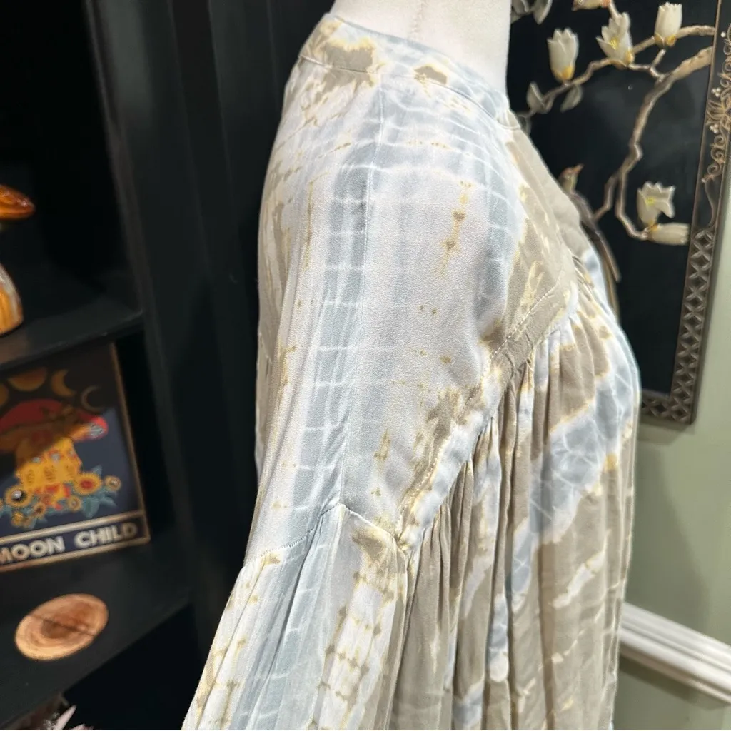 Young Fabulous & Broke Tie-Dye Boho Blouse Size: Approx. Medium/Large - no tag - Image 5