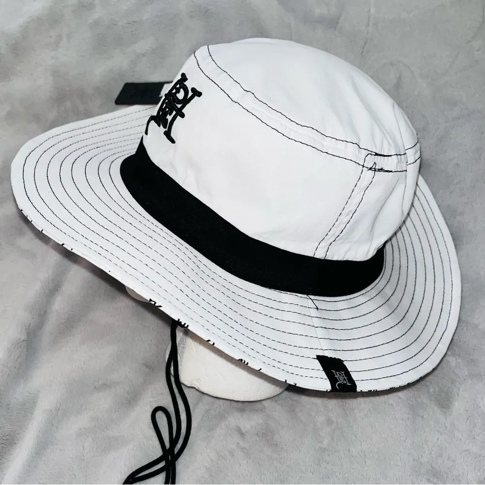 Ed Hardy  Floppy Bucket Sun Hat w Drawstring NWT! - Image 3