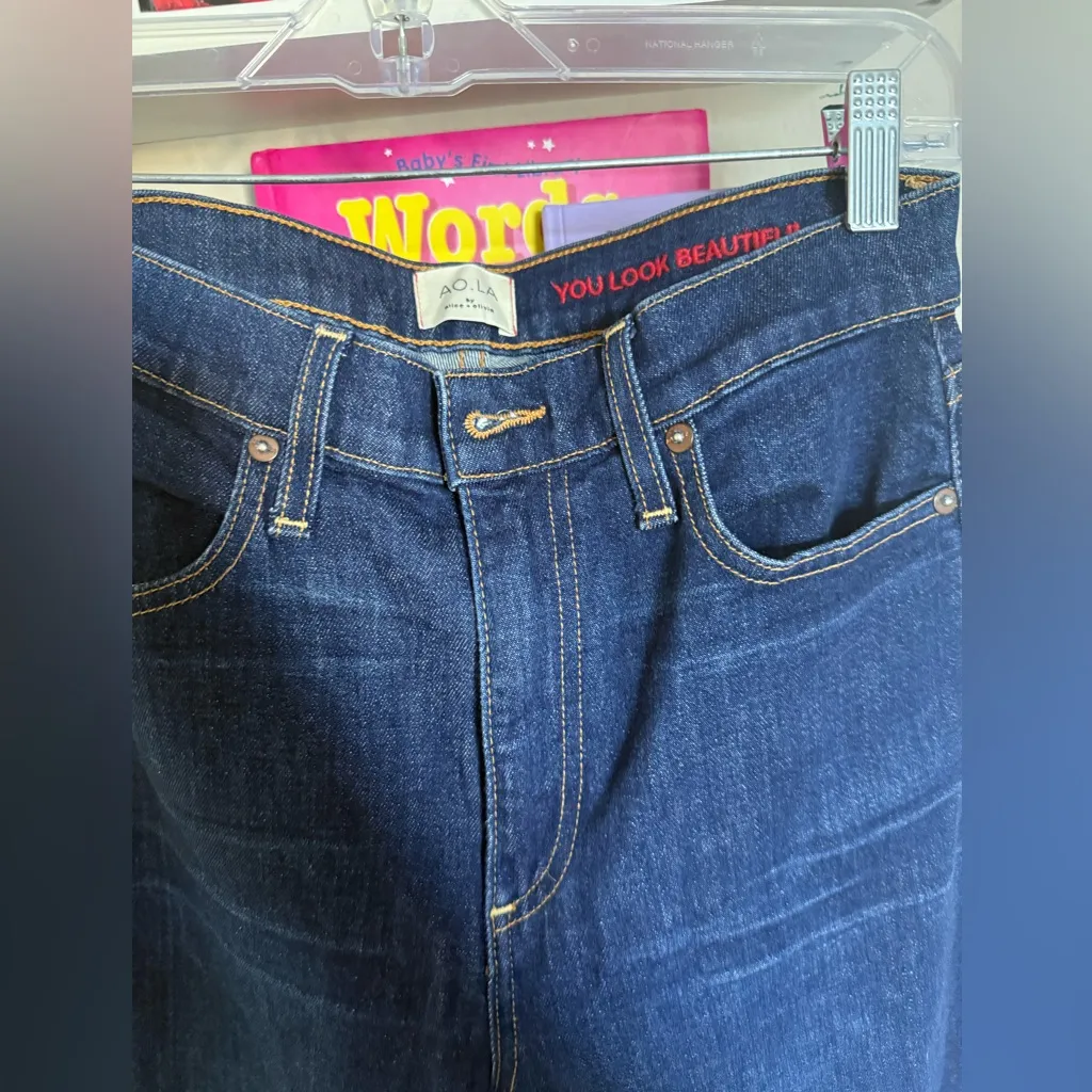 Alice Olivia flared  denim size 29 - Image 3