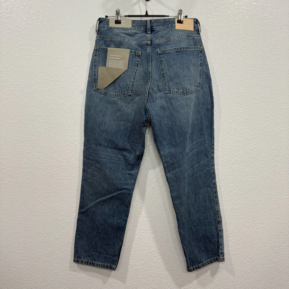NWT Everlane The Curvy 90s Cheeky Straight Jeans 30 Crop - Image 5