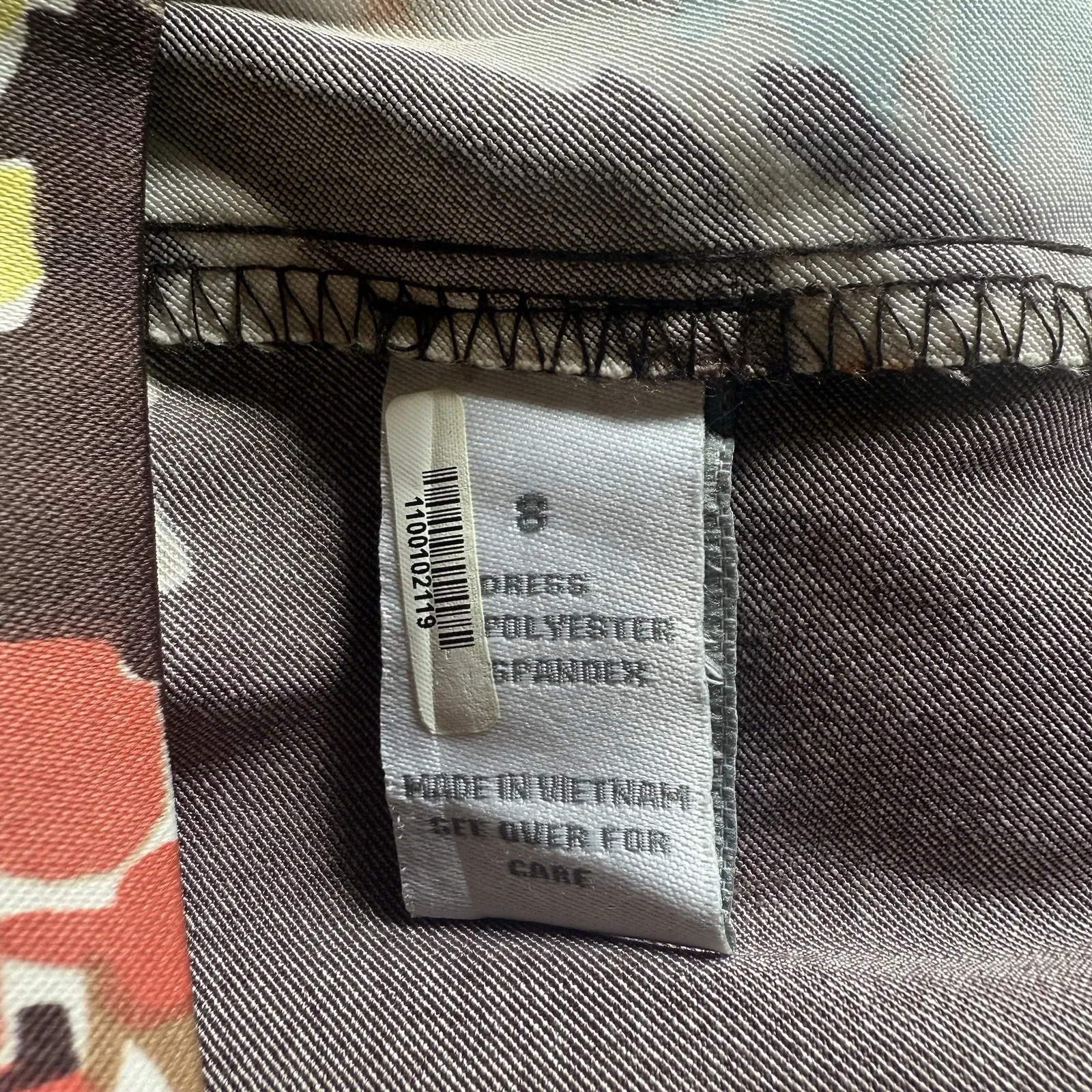 Dress Barn Sheath Womens 8 M Floral Pencil Straight Sleeveless Office Preppy - Image 5