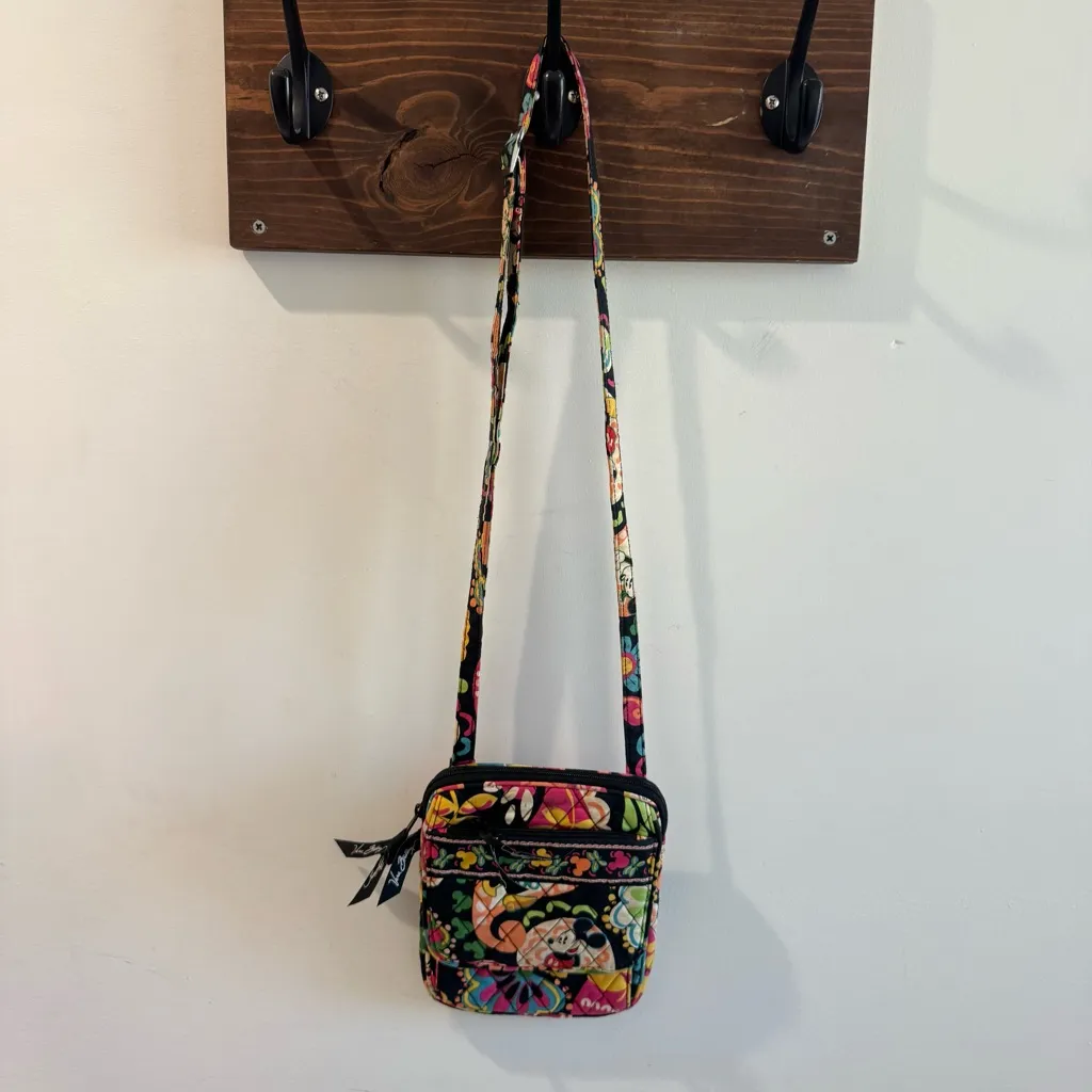 Vera Bradley Disney Parks Mini Hipster Crossbody Bag in Midnight with Mickey - Image 2