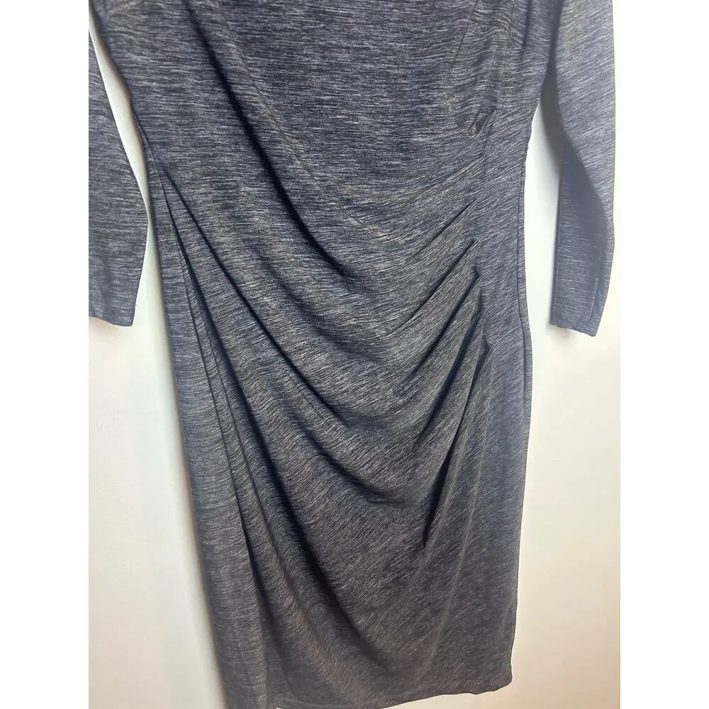 Lauren Ralph Lauren Business Dress Women Size 8 Gray Business Stockholm - Image 2