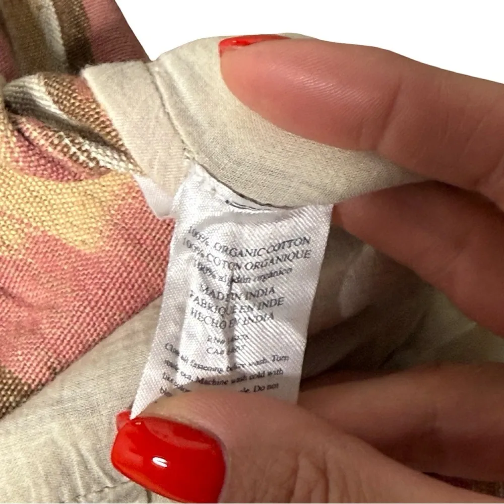 NWT Faherty Whitley Skirt Small Desert Ikat Artisan Midi Pockets Boho Style - Image 7