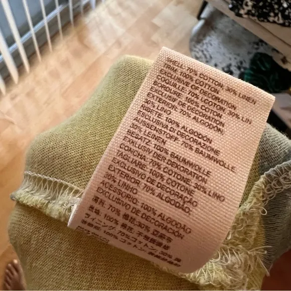 FREE PEOPLE NWT Luca Crochet Stripe Knit Dress/Tunic Size‎ Small - Image 7