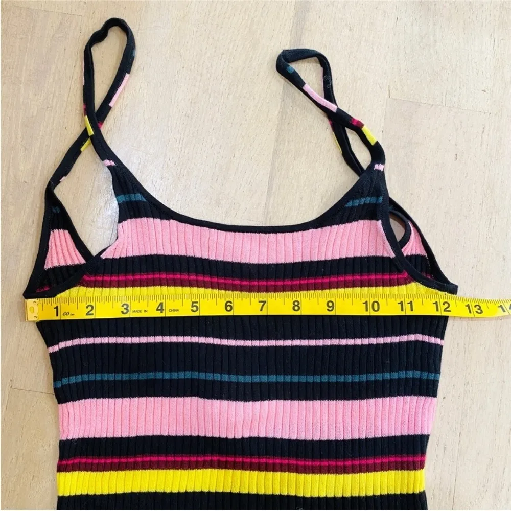 Apiece Apart 100% cotton fine rib stripe tank NEW - Image 8