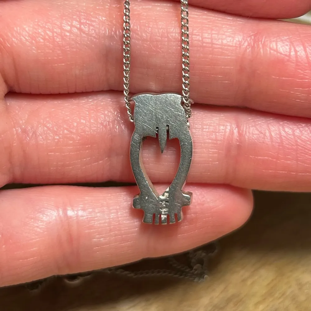 Owl 925 Sterling Silver Mexico Necklace - Image 13