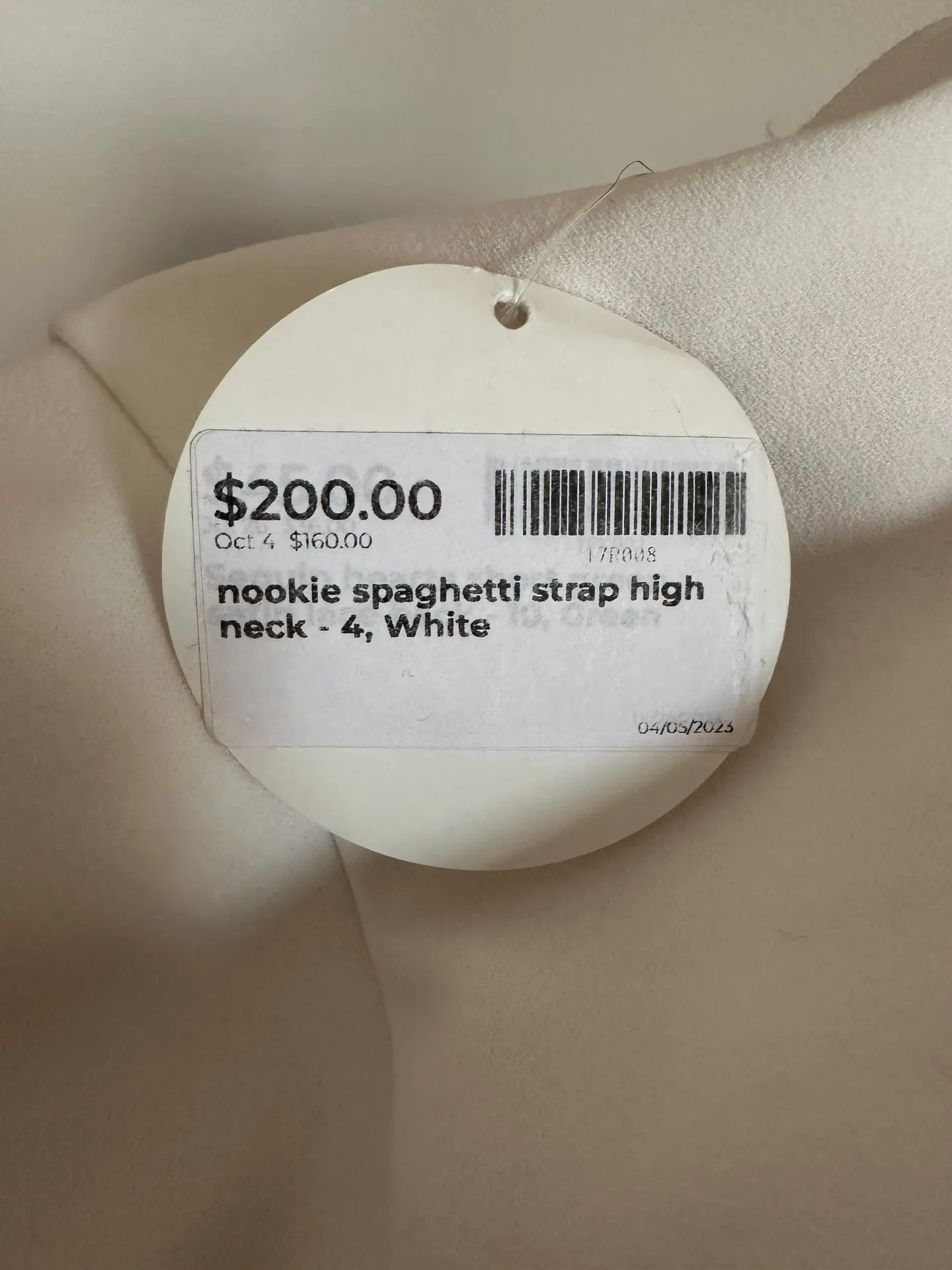 White Rehearsal Dinner Dress Size XS - Image 7