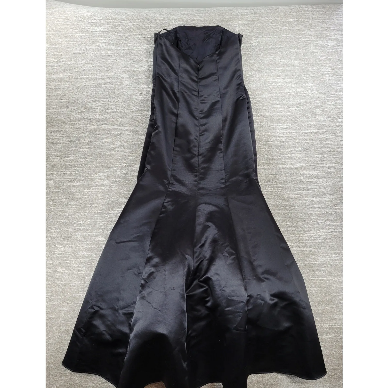 VTG Gunne Sax Jessica McClintock Gown 5/6 Black‎ Pink Satin Fairy Formal Dress Black - Image 4