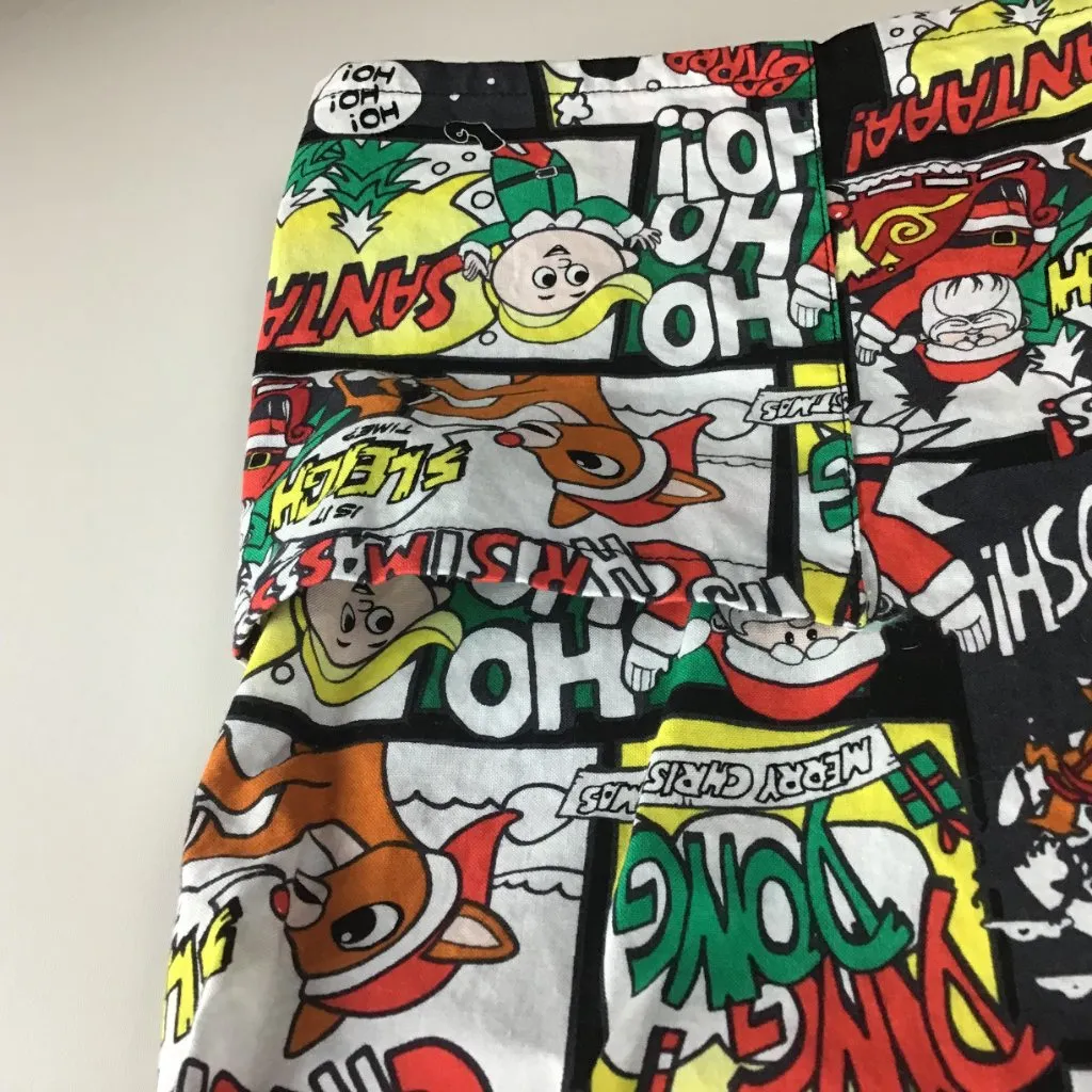 Rudolph The Red Nose Reindeer Holiday Christmas Festive‎ Scrubs Size Medium Green - Image 4