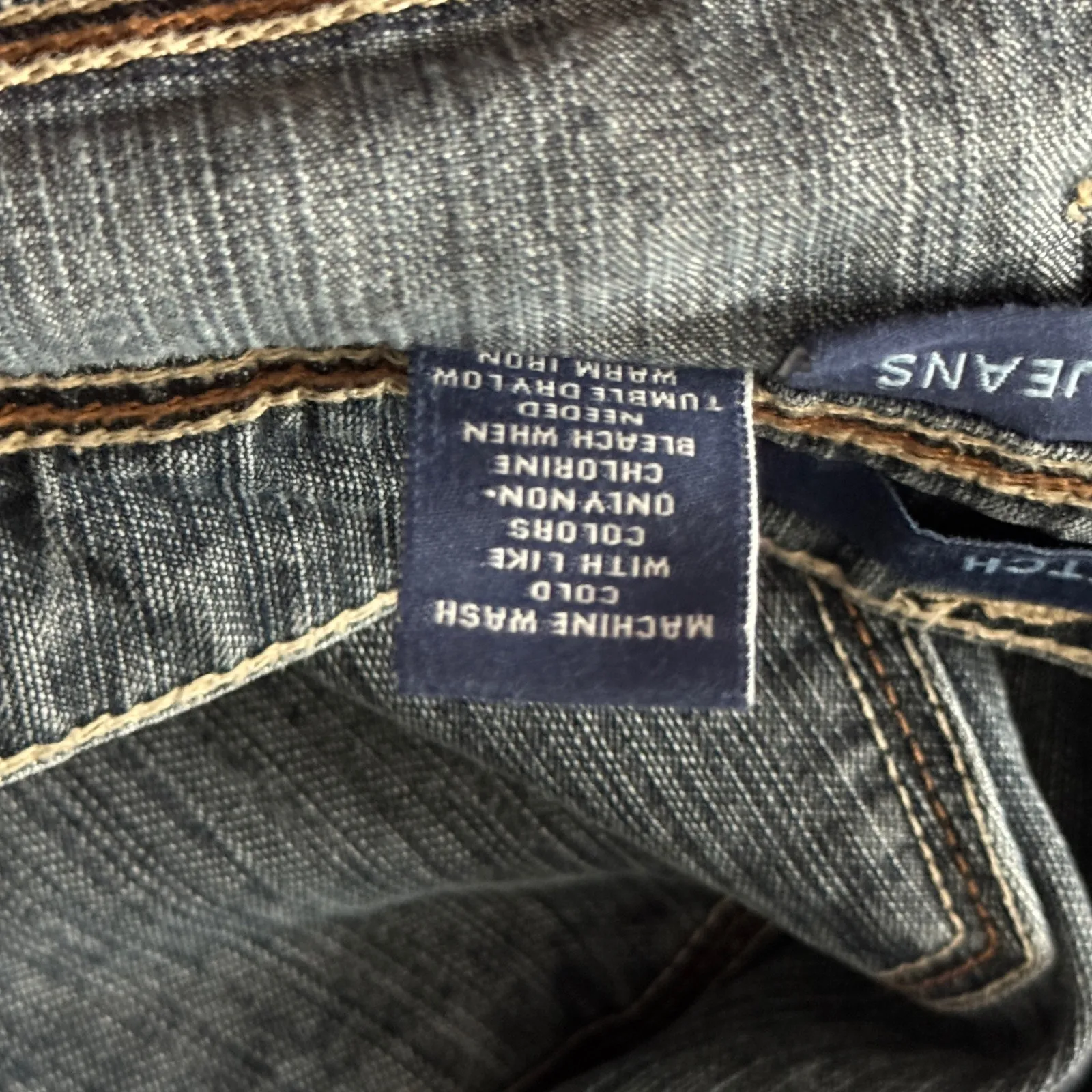 Bill Blass Jeans Stretch Denim Maxi Skirt Women's 8 High‎ Waist Y2K 90s Vintage Blue - Image 6