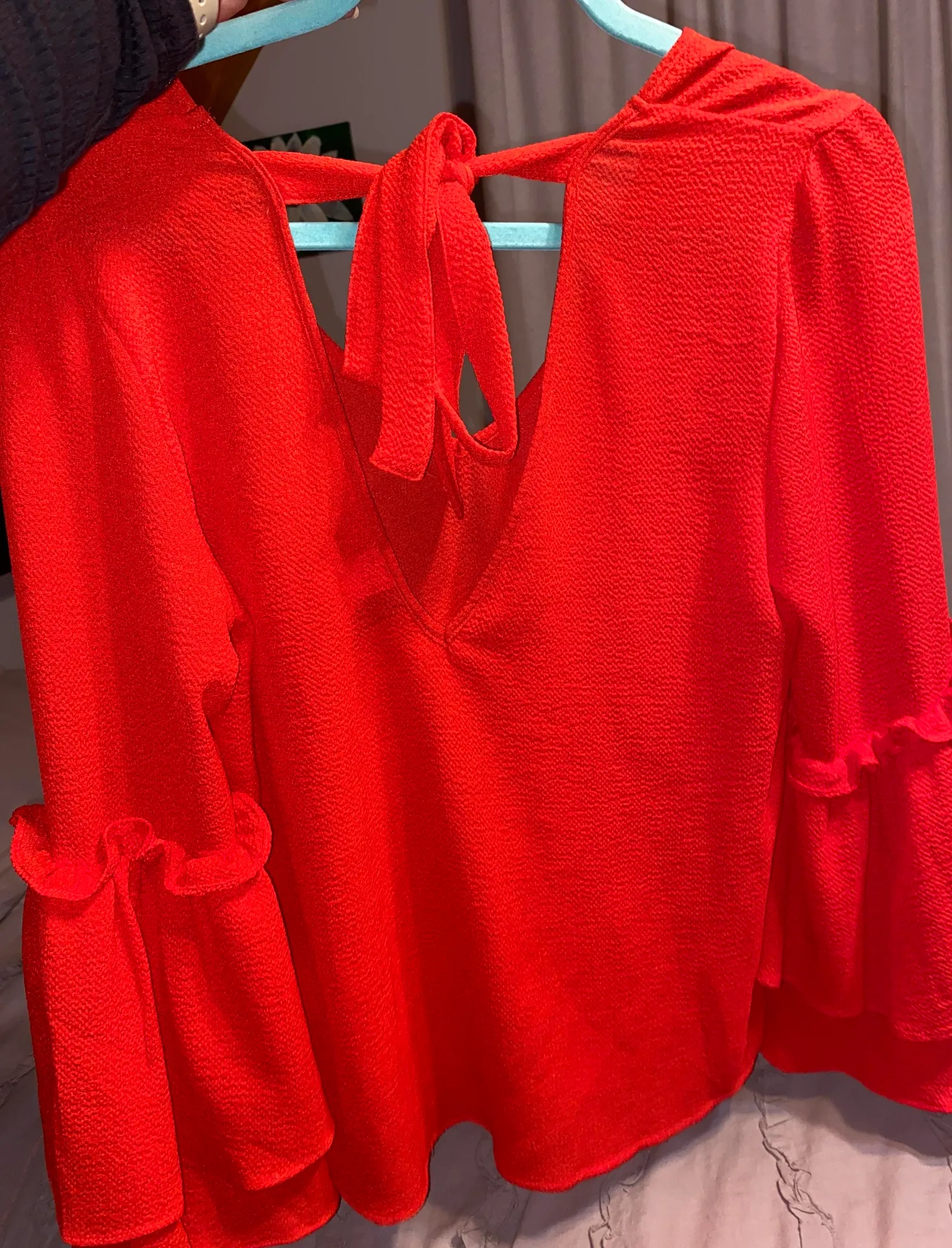 H&M Bell Sleeve Shirt - Image 2