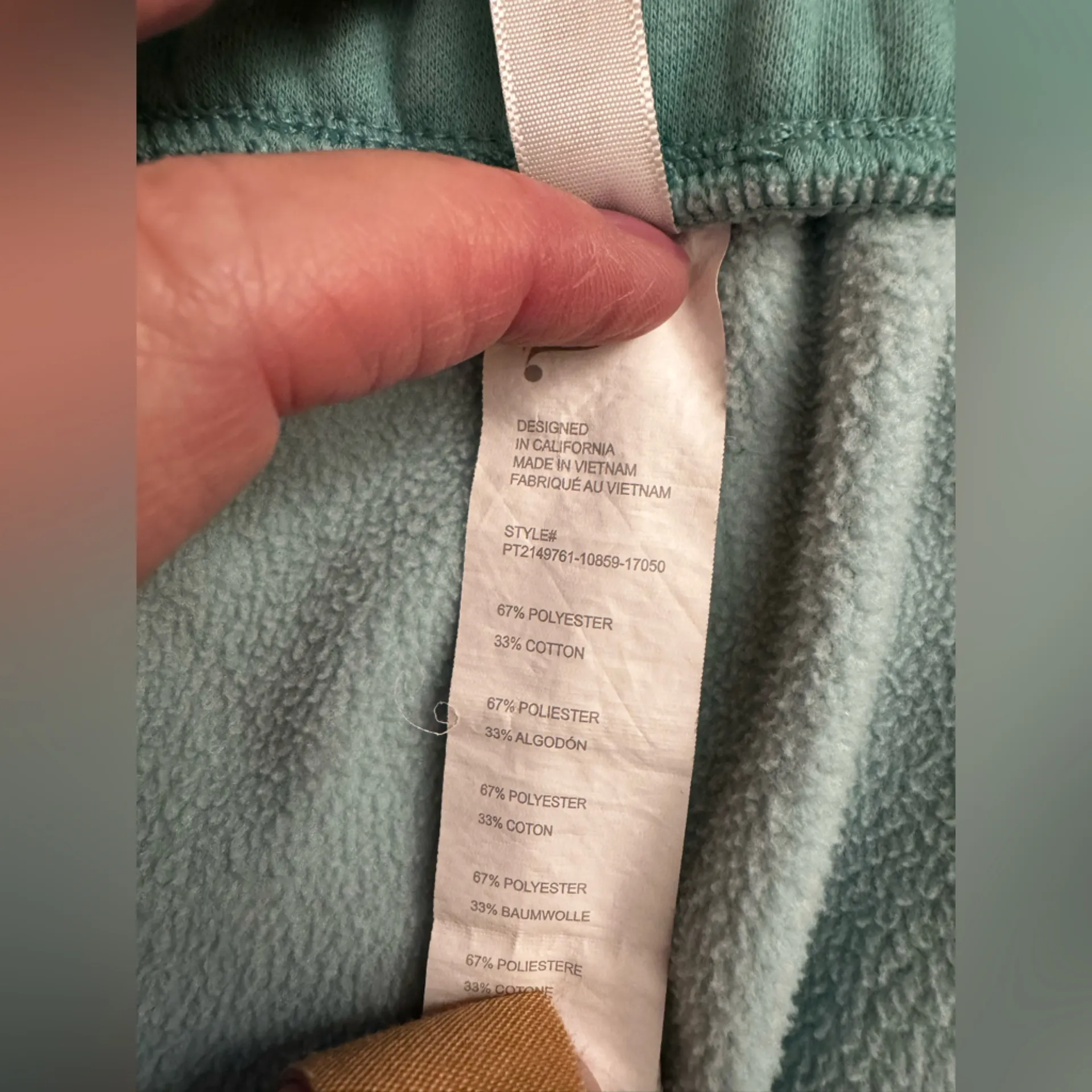 Fabletics Go To Classic Sweatpant Green Size Large - Image 8