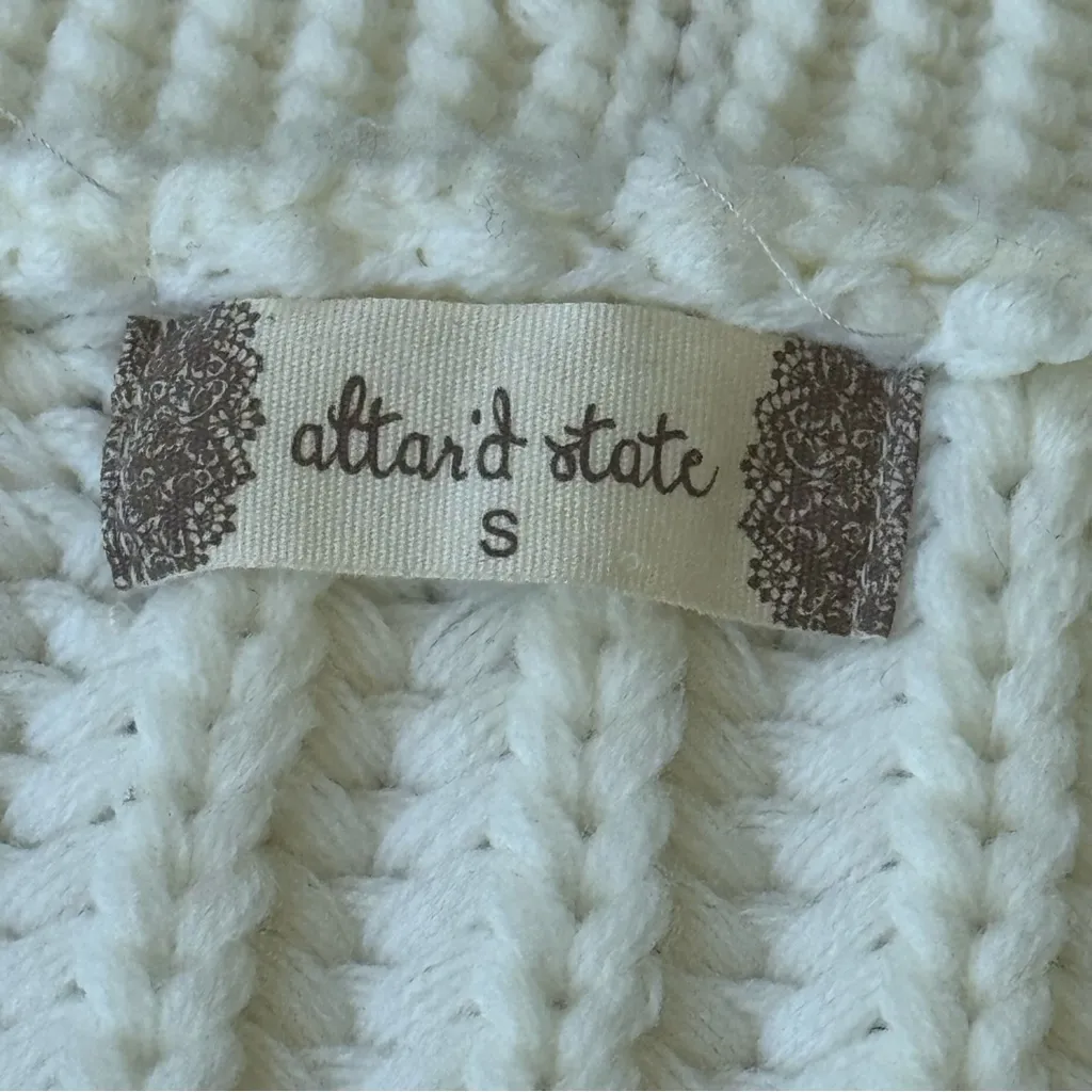 Altar’d State Colorblock Knit Sweater Small - Image 3