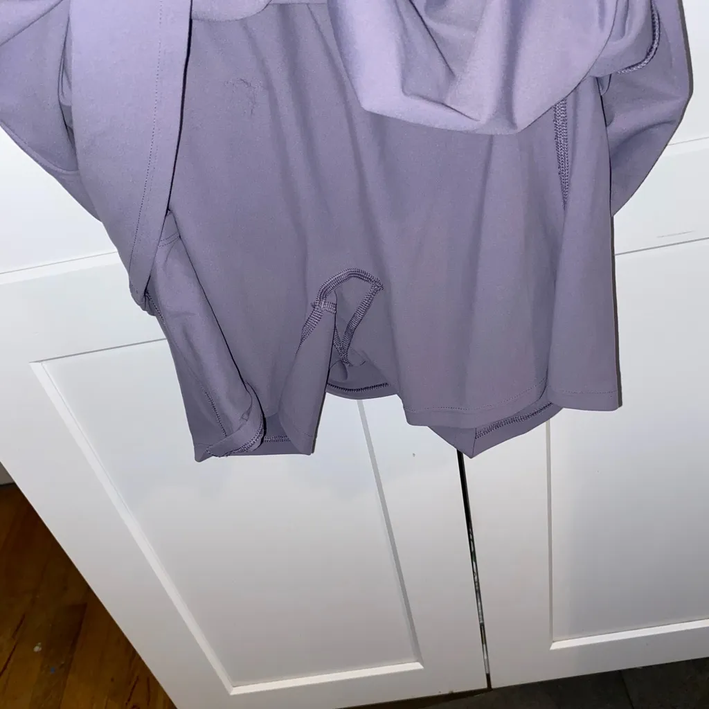 SPANXsmooth™ OnForm Asymmetrical Activewear Dress Purple Orchid Ash workout fit - Image 11