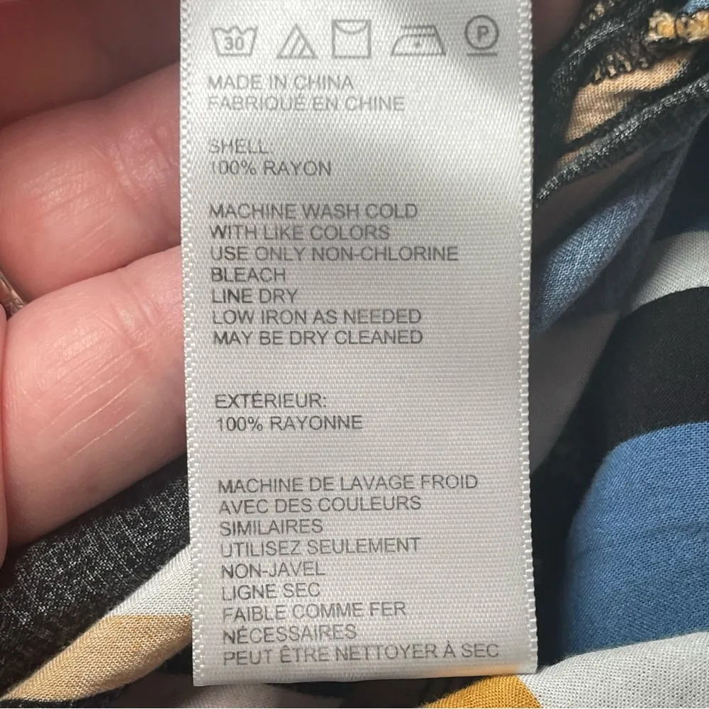 UO Urban Outfitter Tootsie Vertical Stripe Button-Through Jumpsuit Small Romper - Image 12