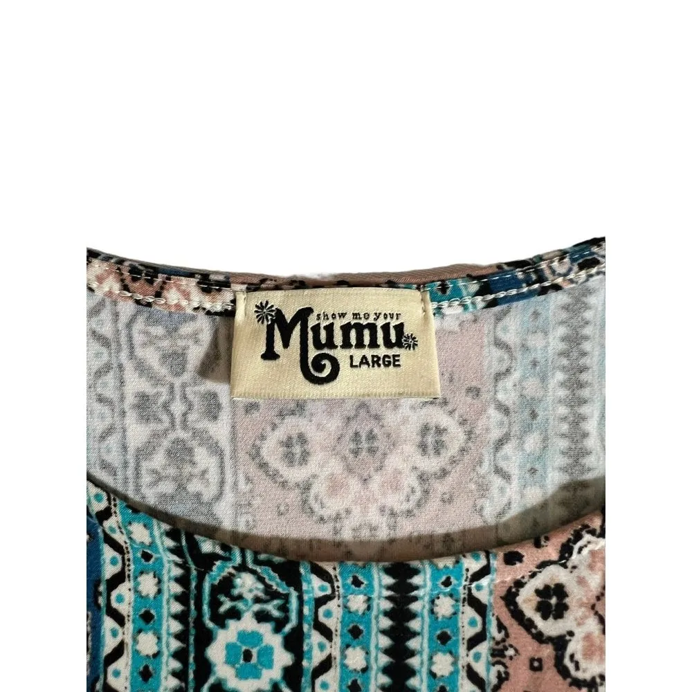 Show Me your Mumu Women's Long Sleeve Short Dress - Image 3