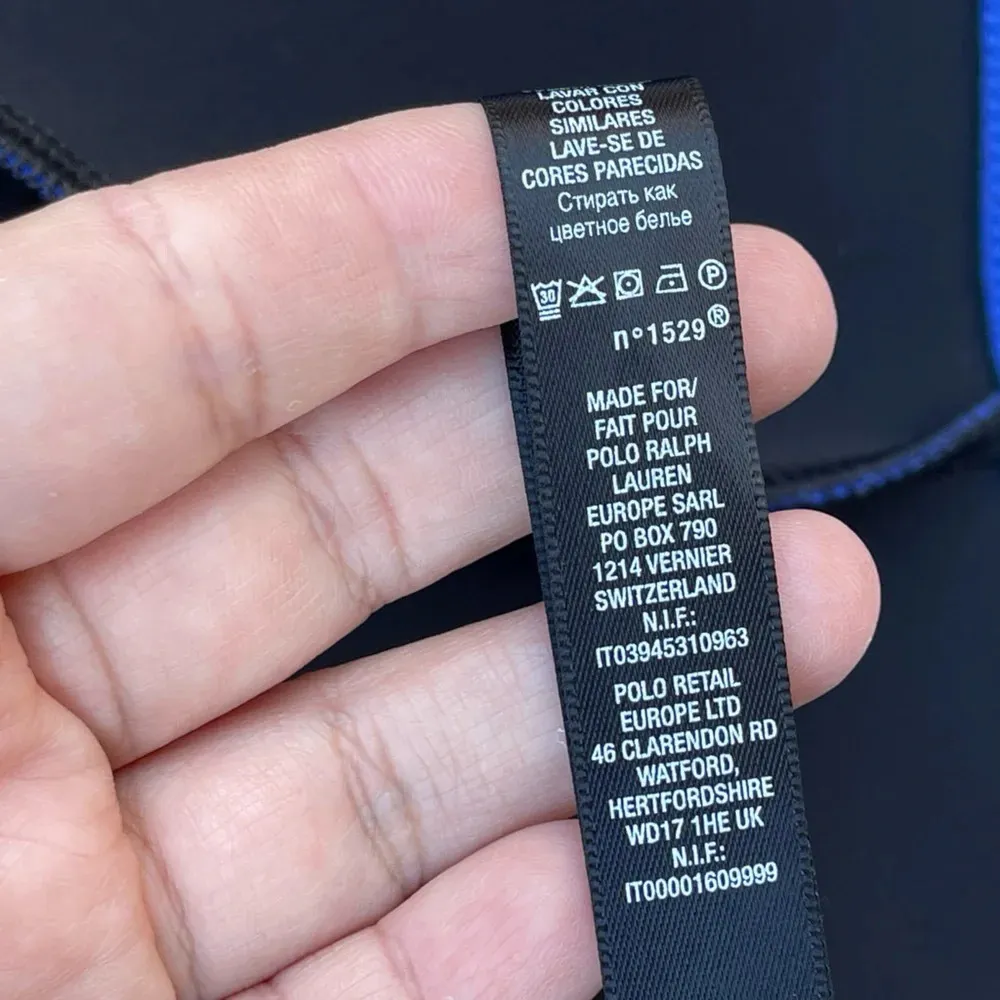 Ralph Lauren RLX sporty scuba cobalt blue jacket with zippers size medium - Image 10