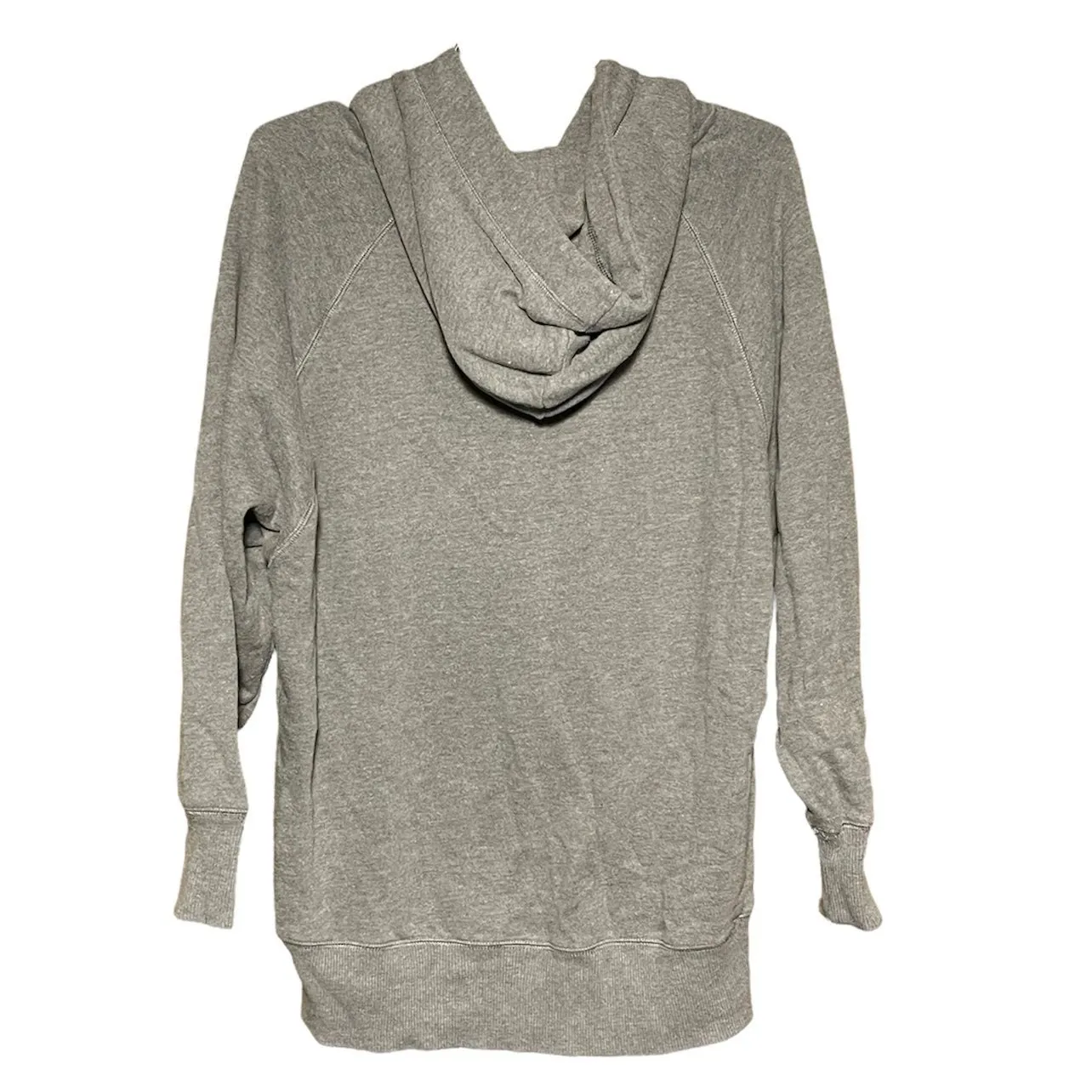 Aerie Woman’s Grey Casual Basic Drawstring Hooded Sweatshirt Size XS - Image 6