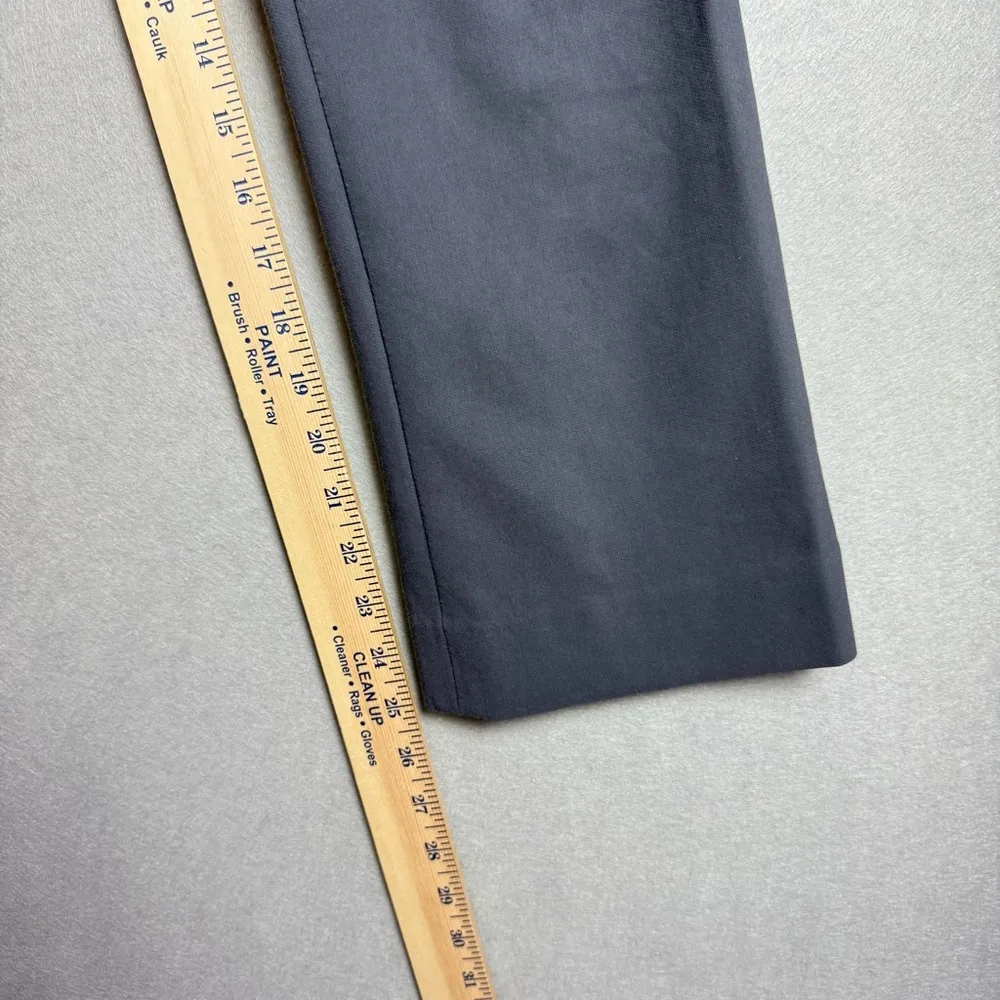 MM.Lafleur Womens Pants Gray High Rise Wide Leg Career Cotton Blend Size 4 - Image 7