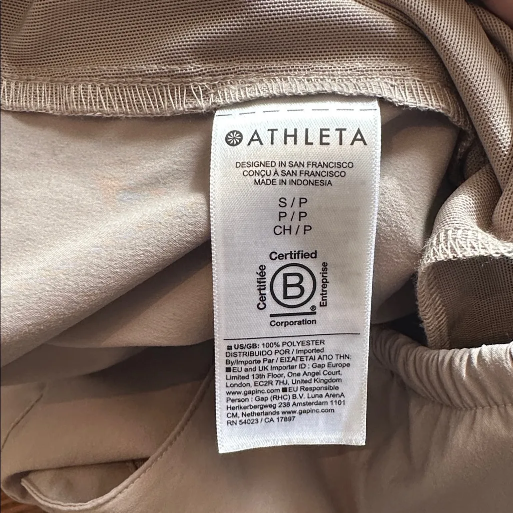 Athleta Parachute Style Pants Toggle waist band and cuffs size Small P - Image 10