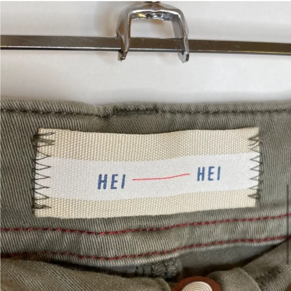 Anthropologie Hei Hei Green Skinny Pants - Image 10