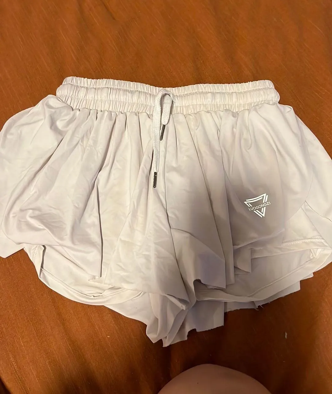 Amazon Flowy  Shorts Running  White XS - Image 4