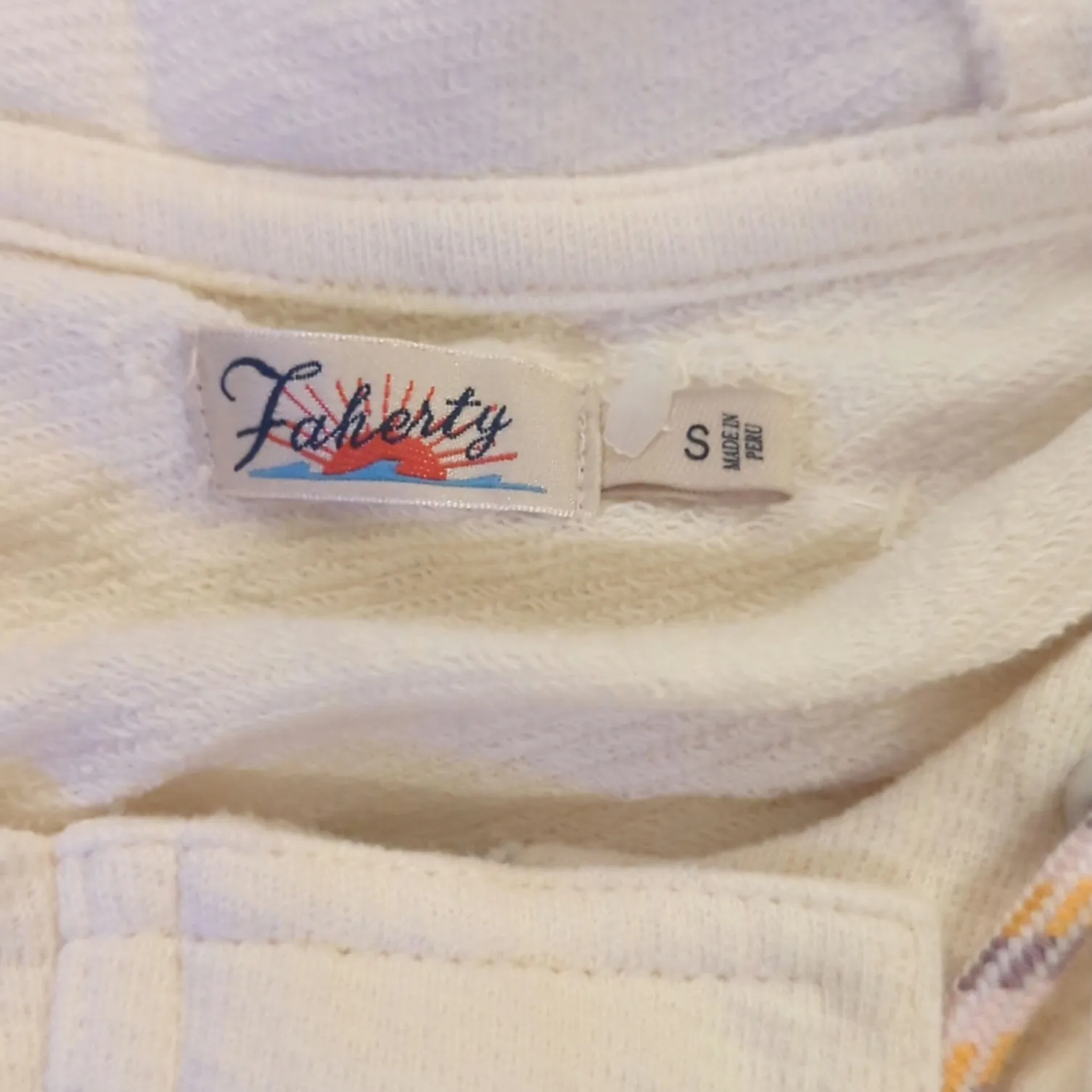 Faherty‎ Women's Daybreak Hoodie in Morning Rays SMALL NWOT Orange - Image 10