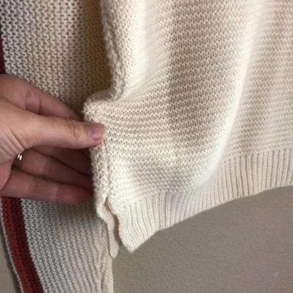 Altar’d State Over The Rainbow Crop Sweater Size Small Oversized - Image 7