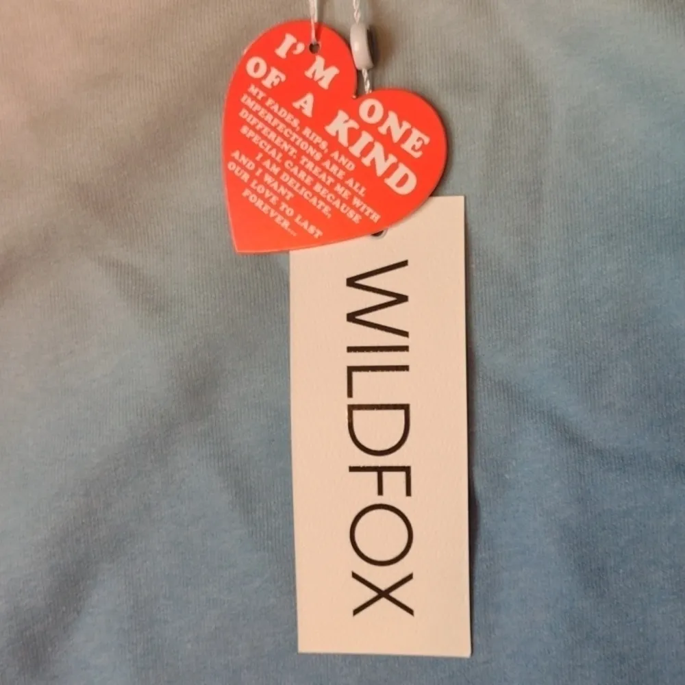 Wildfox - blue and pink in the grotto sommers sweatshirt size large - Image 6