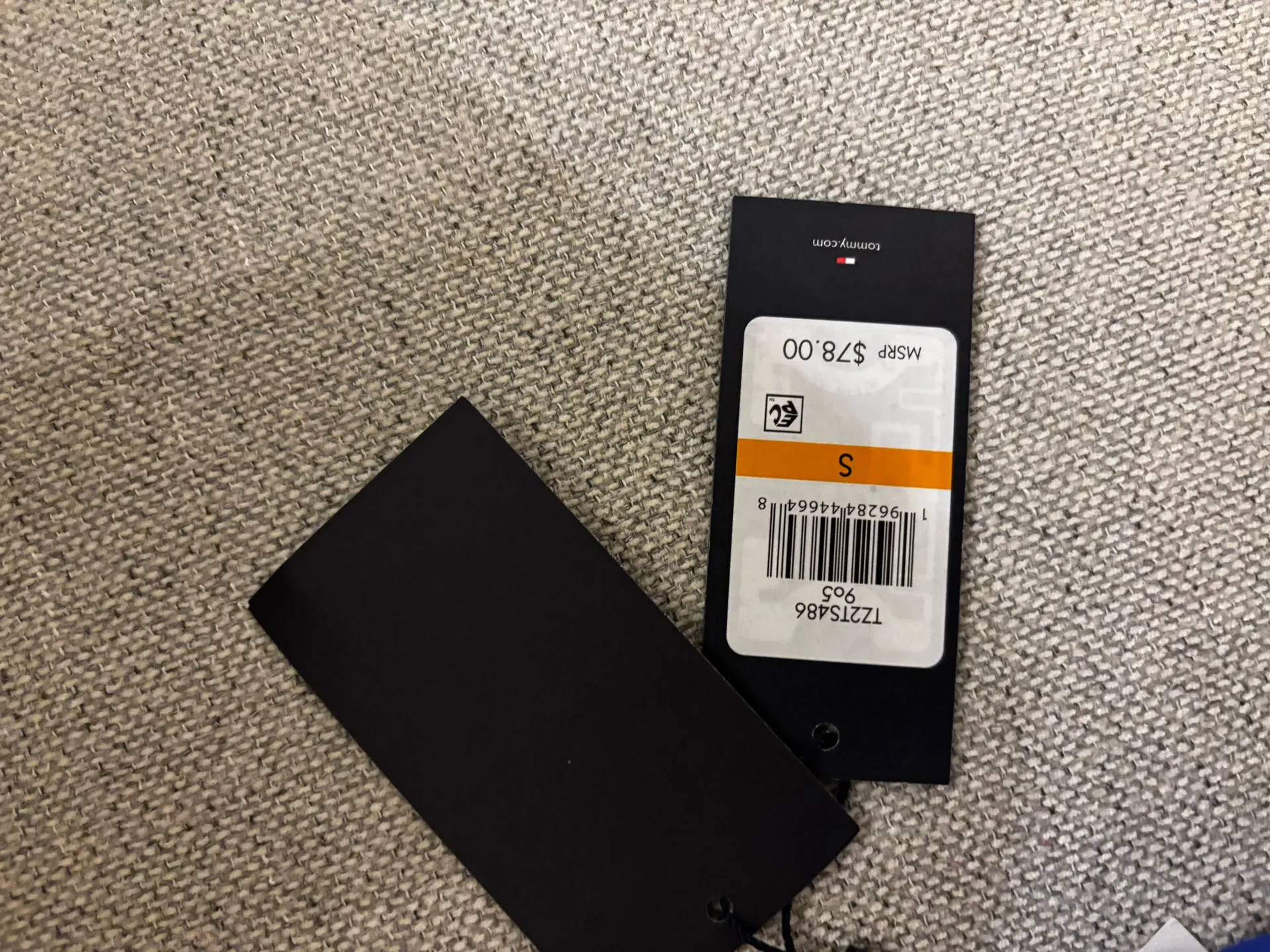 Tommy Hilfiger Sky captain NAY Blue Ruffle Bikini Swim Top, US Small $78 NWT - Image 4