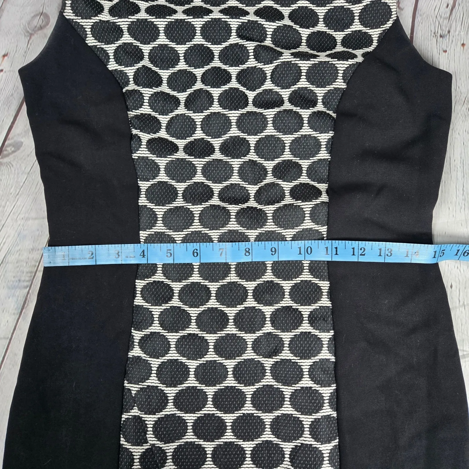 The Limited Black White Polka Dot Sheath Dress Womens Size 2 Sleeveless Sheath‎ - Image 9