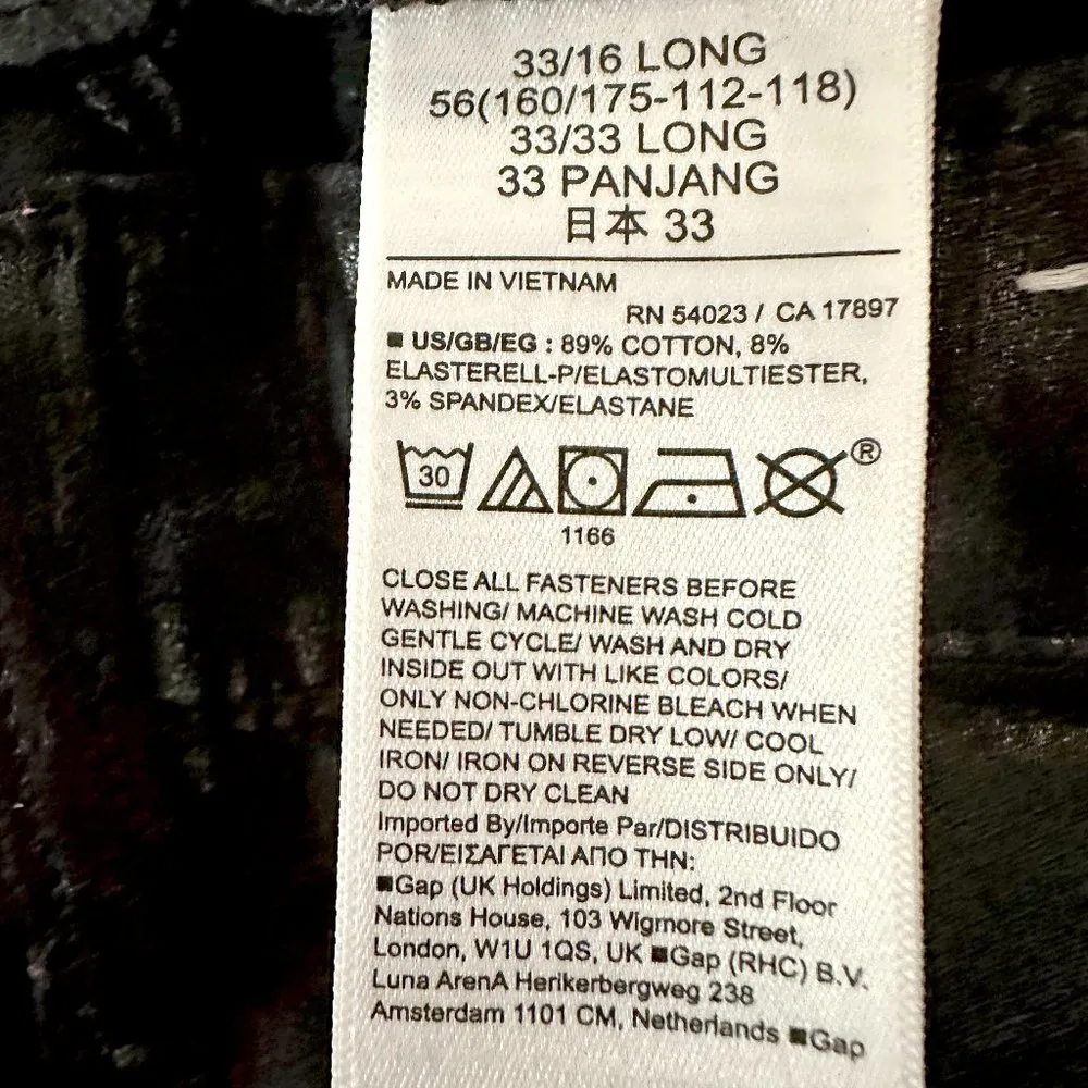 *NEW* Gap Foil Vintage Slim Jeans - Image 12