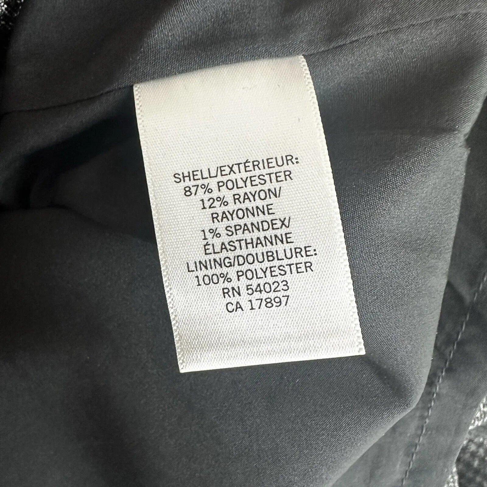 Banana Republic Factory Women's Houndstooth Cap Sleeve Sheath Dress Career - Image 6