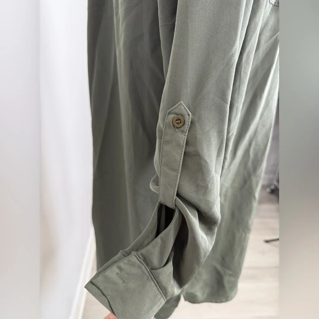 Motherhood Maternity Olive Green Dress - Image 4